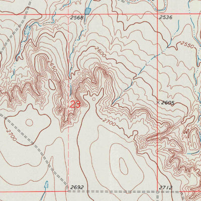 United States Geological Survey Gove, KS (1972, 24000-Scale) digital map