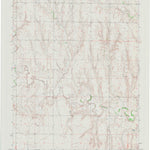 United States Geological Survey Gove NE, KS (1972, 24000-Scale) digital map