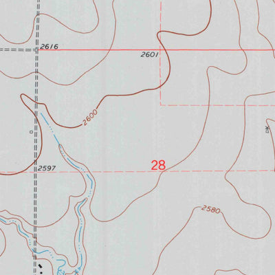 United States Geological Survey Gove SW, KS (1974, 24000-Scale) digital map
