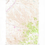 United States Geological Survey Government Hill, MT (1969, 24000-Scale) digital map