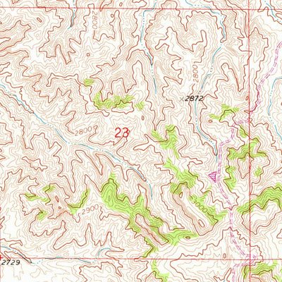 United States Geological Survey Government Hill, MT (1969, 24000-Scale) digital map