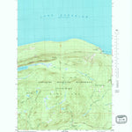 United States Geological Survey Government Peak, MI (1981, 24000-Scale) digital map