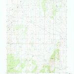 United States Geological Survey Government Peak, NV (1986, 24000-Scale) digital map