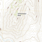 United States Geological Survey Government Peak, NV (2021, 24000-Scale) digital map