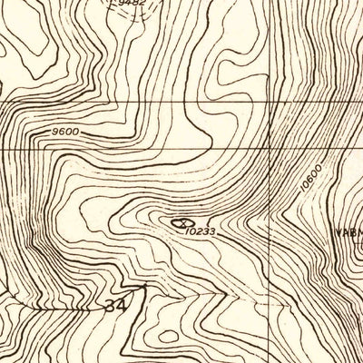 United States Geological Survey Government Point, UT (1953, 24000-Scale) digital map