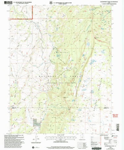 United States Geological Survey Government Point, UT (2002, 24000-Scale) digital map