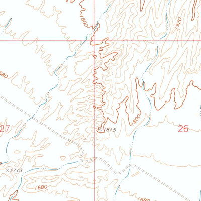 United States Geological Survey Government Wash, NV (1970, 24000-Scale) digital map