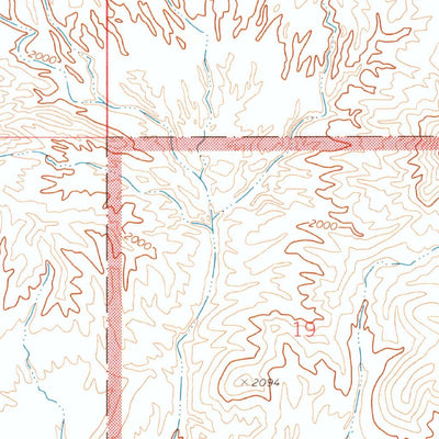 United States Geological Survey Government Wash, NV (1970, 24000-Scale) digital map