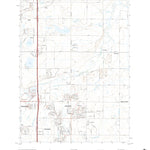 United States Geological Survey Gowanda, CO (2022, 24000-Scale) digital map