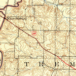 United States Geological Survey Gower, MO (1925, 62500-Scale) digital map