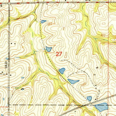 United States Geological Survey Gower, MO (1951, 24000-Scale) digital map