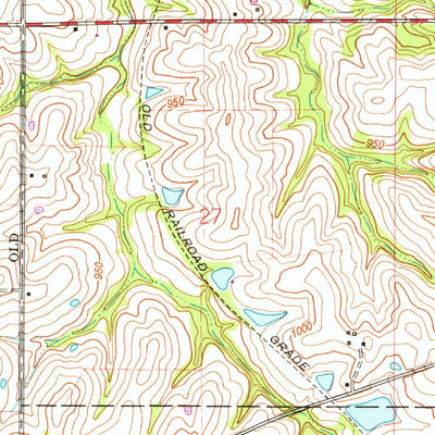 United States Geological Survey Gower, MO (1961, 24000-Scale) digital map
