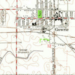 United States Geological Survey Gowrie, IA (1965, 24000-Scale) digital map