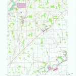 United States Geological Survey Grabill, IN (1958, 24000-Scale) digital map