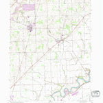 United States Geological Survey Grabill, IN (1992, 24000-Scale) digital map