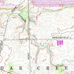 United States Geological Survey Grabill, IN (1992, 24000-Scale) digital map
