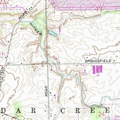 United States Geological Survey Grabill, IN (1992, 24000-Scale) digital map