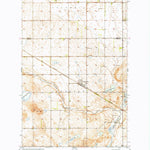 United States Geological Survey Grace City, ND (1949, 24000-Scale) digital map