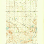 United States Geological Survey Grace City, ND (1950, 24000-Scale) digital map