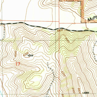 United States Geological Survey Grace, ID (2005, 24000-Scale) digital map