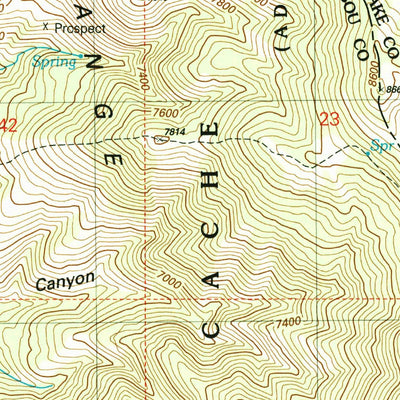 United States Geological Survey Grace, ID (2005, 24000-Scale) digital map