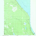 United States Geological Survey Grace, MI (1982, 24000-Scale) digital map