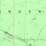 United States Geological Survey Grace, MI (1982, 24000-Scale) digital map