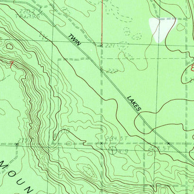 United States Geological Survey Grace, MI (1982, 24000-Scale) digital map