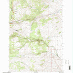 United States Geological Survey Grace, MT (1996, 24000-Scale) digital map