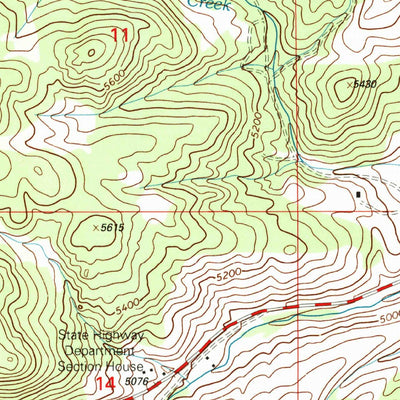 United States Geological Survey Grace, MT (1996, 24000-Scale) digital map