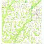 United States Geological Survey Graceville, FL-AL (1951, 24000-Scale) digital map
