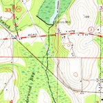 United States Geological Survey Graceville, FL-AL (1951, 24000-Scale) digital map