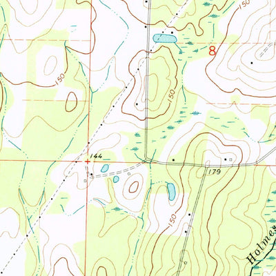 United States Geological Survey Graceville, FL-AL (1982, 24000-Scale) digital map