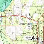 United States Geological Survey Graceville, FL-AL (1982, 24000-Scale) digital map