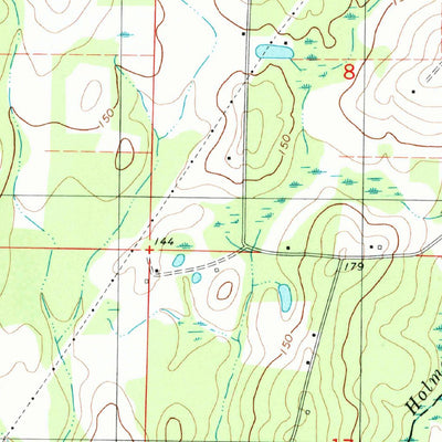 United States Geological Survey Graceville, FL-AL (1994, 24000-Scale) digital map