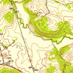 United States Geological Survey Gracey, KY (1953, 24000-Scale) digital map