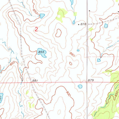 United States Geological Survey Grady, OK (1974, 24000-Scale) digital map