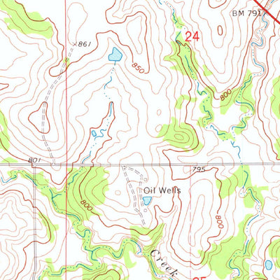 United States Geological Survey Grady, OK (1974, 24000-Scale) digital map