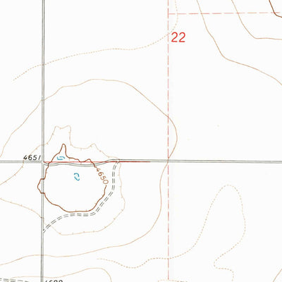 United States Geological Survey Grady SW, NM (1971, 24000-Scale) digital map