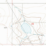 United States Geological Survey Grady SW, NM (1971, 24000-Scale) digital map