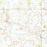 United States Geological Survey Graettinger West, IA (1972, 24000-Scale) digital map