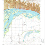 United States Geological Survey Grafton, IL-MO (1990, 24000-Scale) digital map