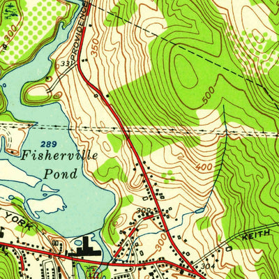 United States Geological Survey Grafton, MA (1953, 24000-Scale) digital map