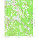 United States Geological Survey Grafton, MA (1969, 25000-Scale) digital map