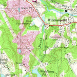 United States Geological Survey Grafton, MA (1969, 25000-Scale) digital map