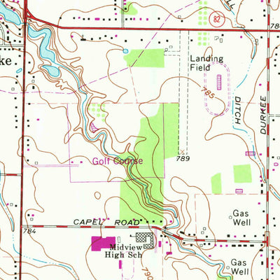 United States Geological Survey Grafton, OH (1963, 24000-Scale) digital map