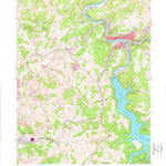 United States Geological Survey Grafton, WV (1960, 24000-Scale) digital map