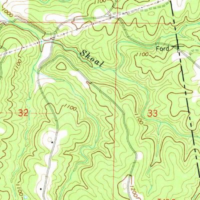 United States Geological Survey Graham, AL-GA (1969, 24000-Scale) digital map