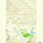United States Geological Survey Graham Island, ND (1950, 62500-Scale) digital map
