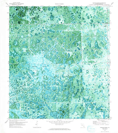 United States Geological Survey Graham Marsh, FL (1971, 24000-Scale) digital map